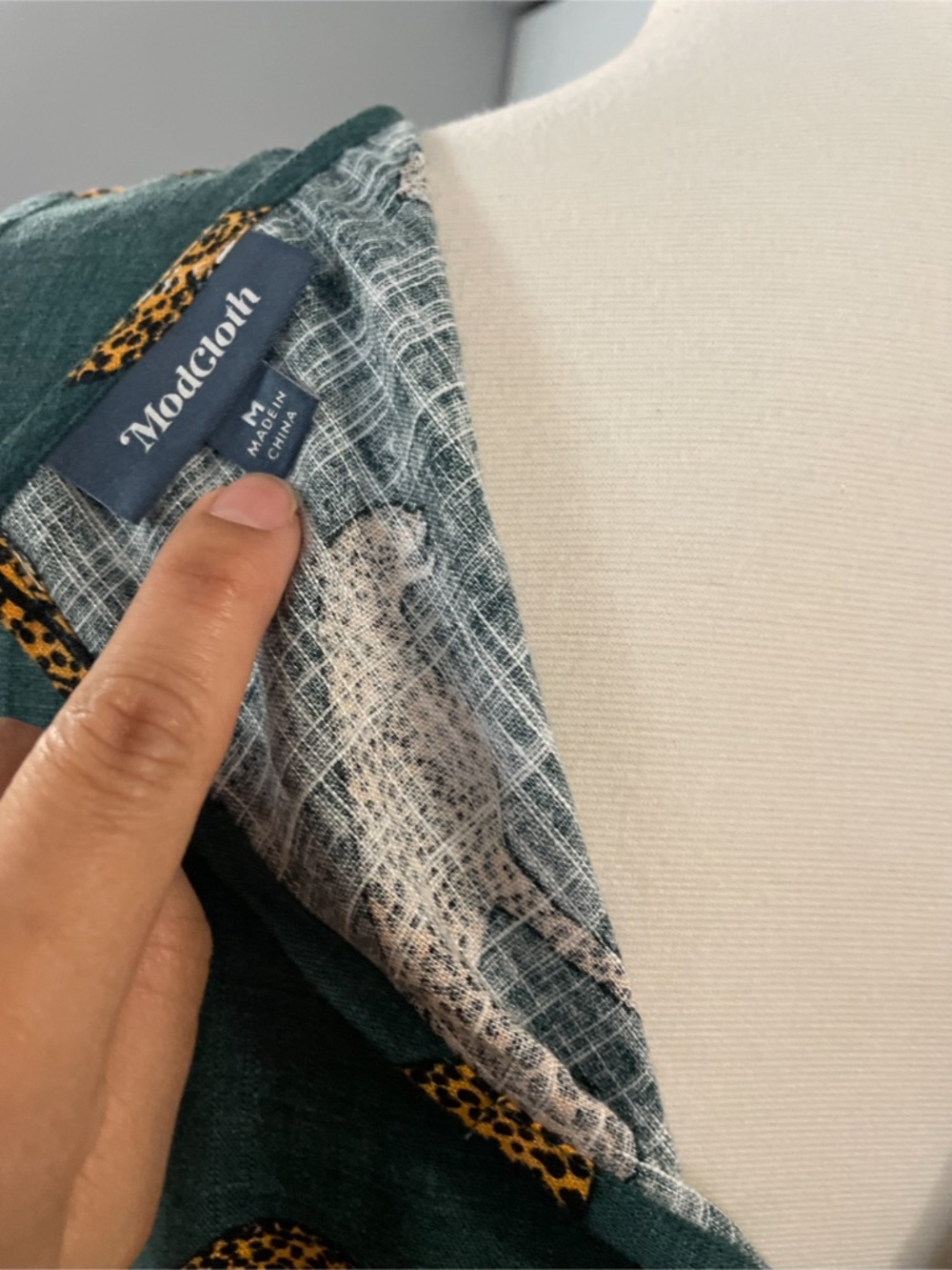 ModCloth leopard jumpsuit - Picture 4 of 4
